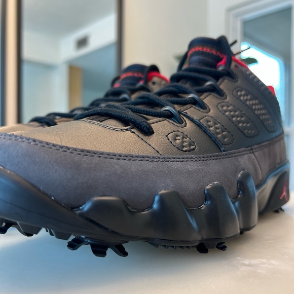 Air Jordan 9 Low Golf 'Charcoal’ - Picture 10 of 12